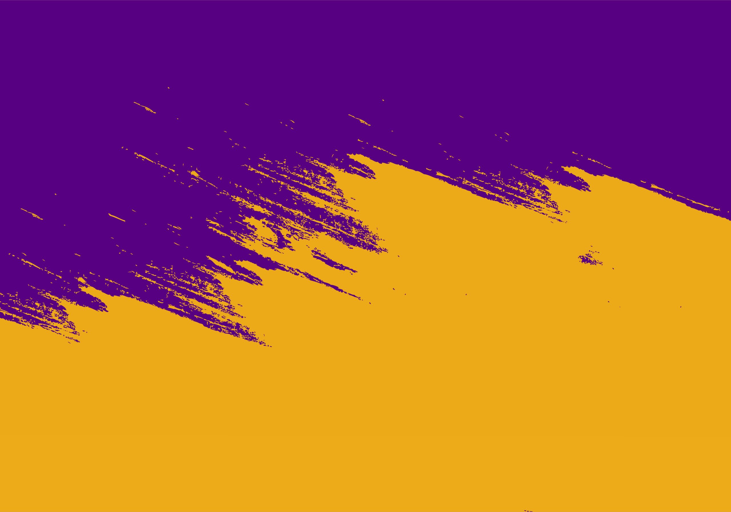 Abstract orange and purple grunge stroke texture background